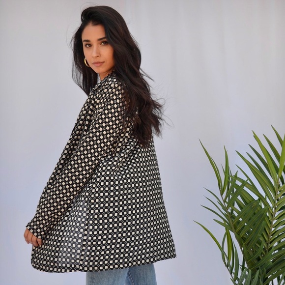 Beach Riot Checkered Blake Blazer - Picture 2 of 4